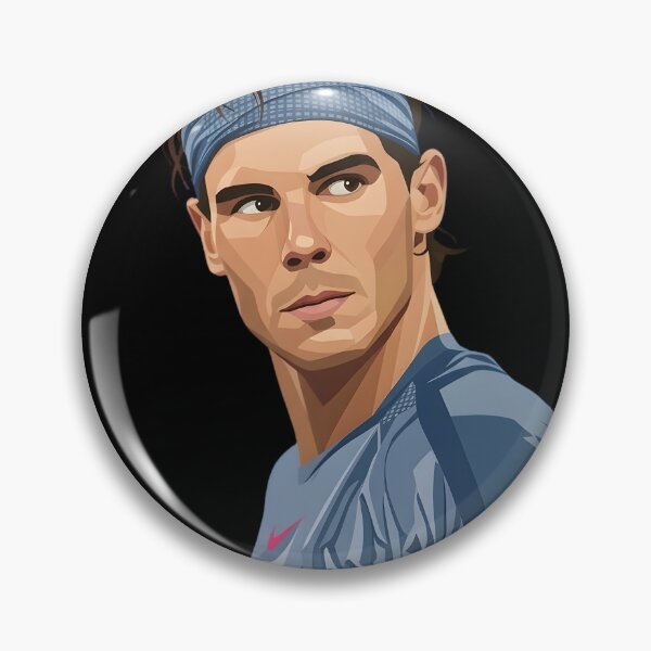 Item preview, Rafael Nadal Vector Art designed and sold by Boruto1231.