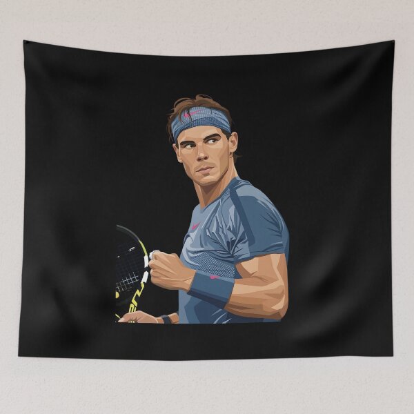 Item preview, Rafael Nadal Vector Art designed and sold by Boruto1231.
