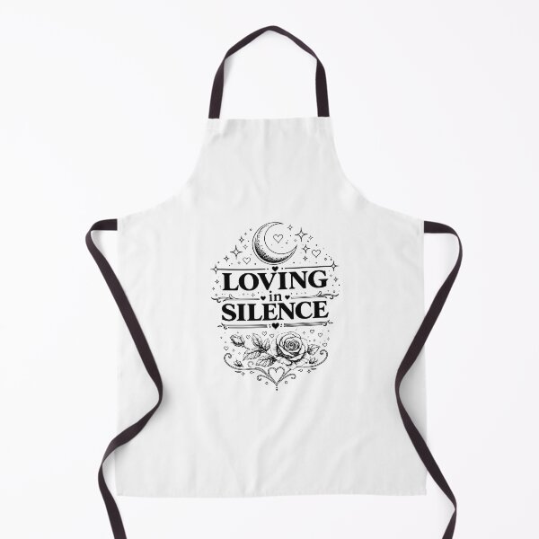 Item preview, Loving In Silence | Minimal Romantic Aesthetic Design designed and sold by Lovestickerco.