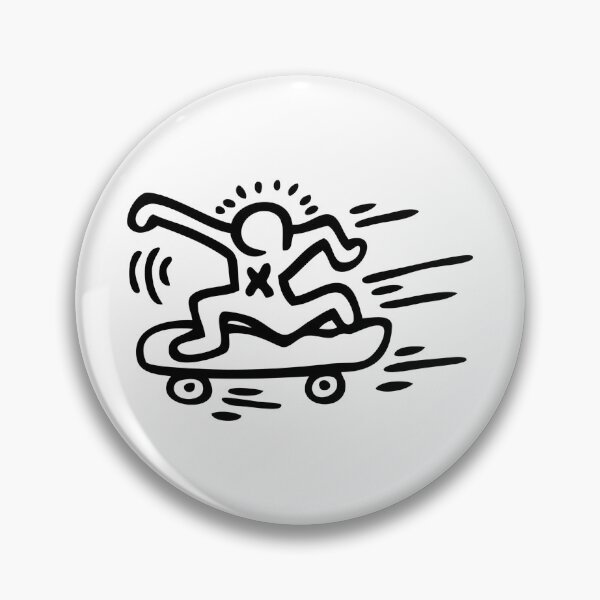 Item preview, keith skate haring logo designed and sold by BrooklynLeannon.