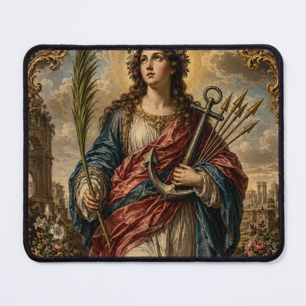 Item preview, Saint Philomena – Virgin and Martyr | Sacred Catholic Artwork designed and sold by Crux Fidelis.