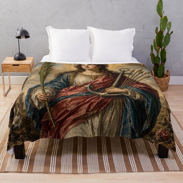 Item preview, Saint Philomena – Virgin and Martyr | Sacred Catholic Artwork designed and sold by Crux Fidelis.