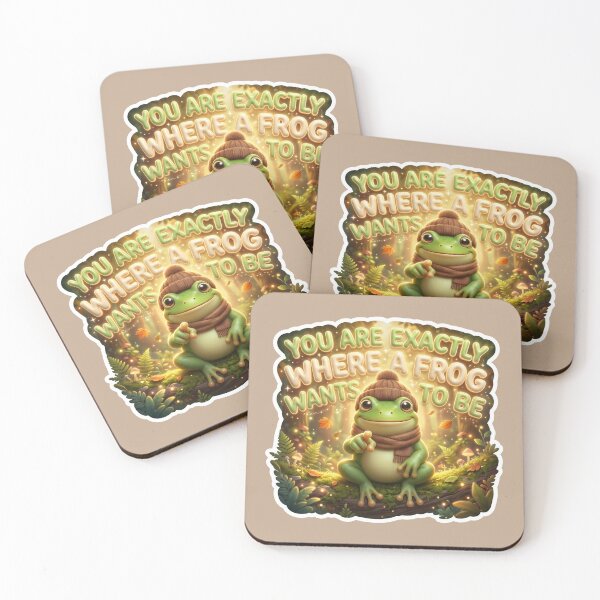 Item preview, You Are Exactly Where A Frog Wants To Be Art designed and sold by pradeepvisuals.