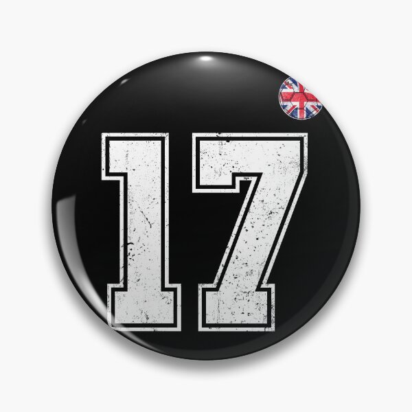 Artikelvorschau, Fußballspieler Trikotnummer 17 Britische Flagge entworfen und verkauft von LiviuGligoros.