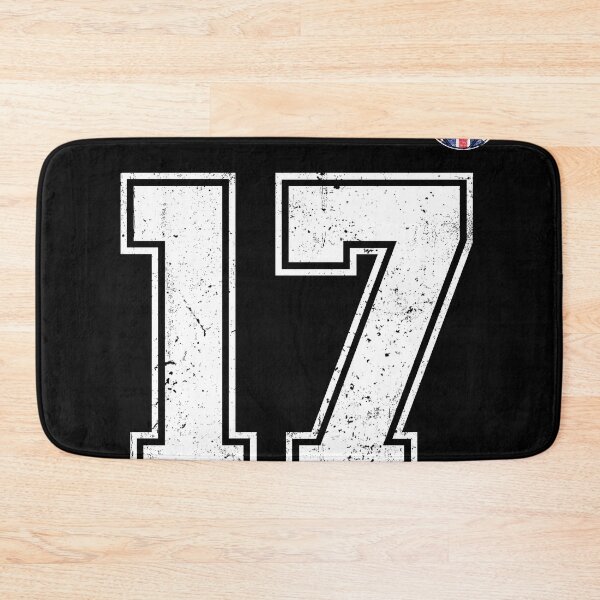 Item preview, Soccer player Jersey number 17 Uk Flag designed and sold by LiviuGligoros.