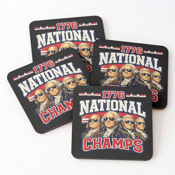 Item preview, 1776 national champs funny patriotic america founding father  designed and sold by mariazin.