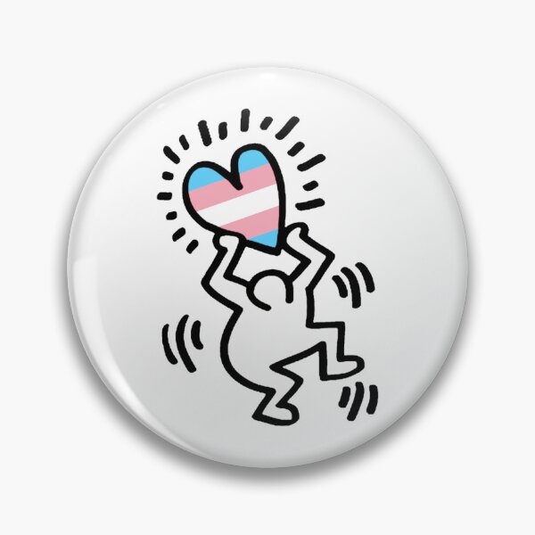 Item preview, keith heart haring logo designed and sold by BrooklynLeannon.