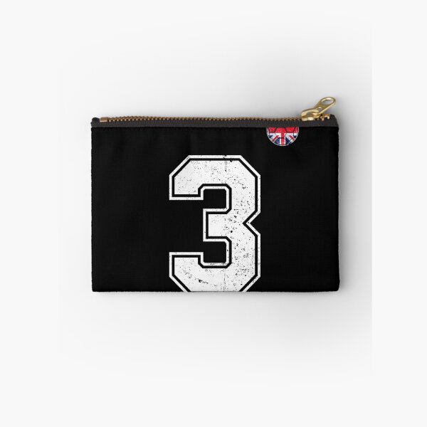Item preview, Soccer player Jersey number 3 Uk Flag designed and sold by LiviuGligoros.
