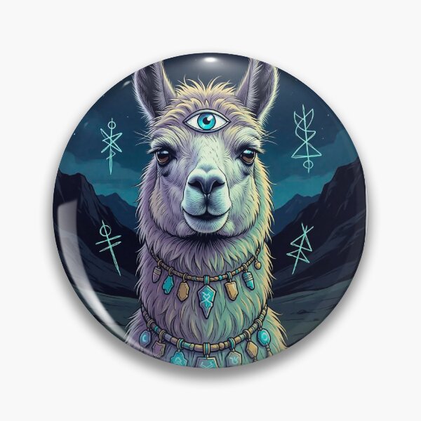 Item preview, Urban Llama Totem Mystic designed and sold by etermagico.