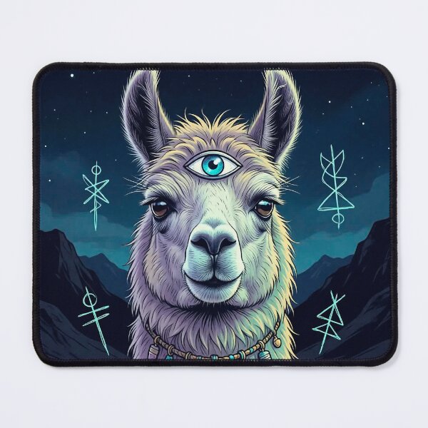 Item preview, Urban Llama Totem Mystic designed and sold by etermagico.