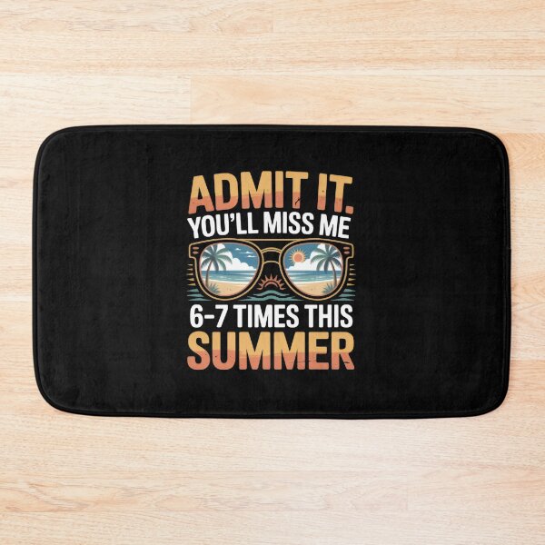 Item preview, Admit It You’ll Miss Me This Summer – Funny Teacher Vacation designed and sold by Zizo-DR44.