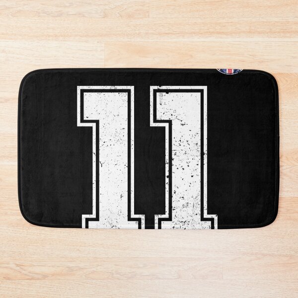 Item preview, Soccer player Jersey number 11 Uk Flag designed and sold by LiviuGligoros.