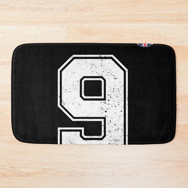 Item preview, Soccer player Jersey number 9 Uk Flag designed and sold by LiviuGligoros.