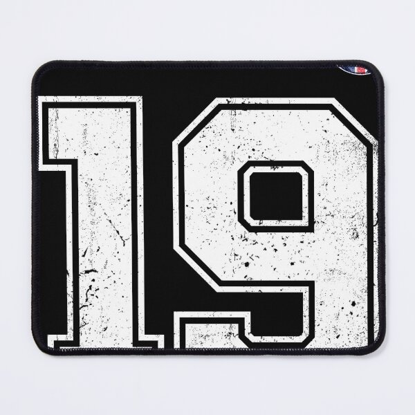 Item preview, Soccer player Jersey number 19 Uk Flag designed and sold by LiviuGligoros.