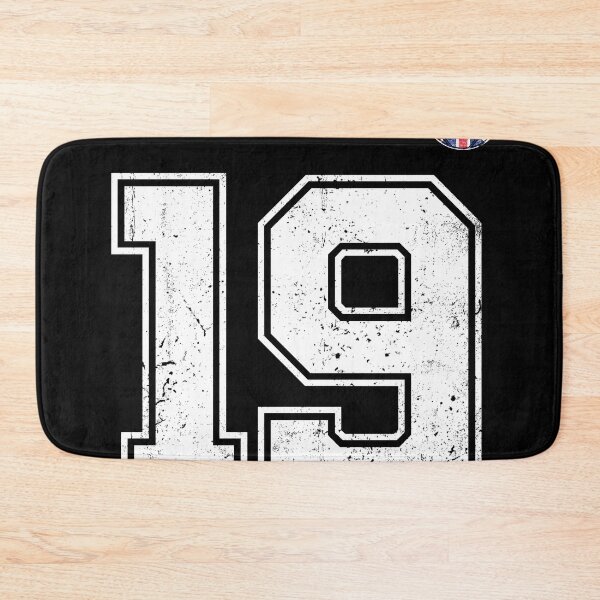 Item preview, Soccer player Jersey number 19 Uk Flag designed and sold by LiviuGligoros.