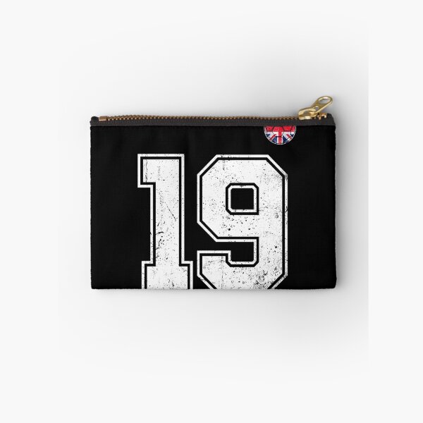 Item preview, Soccer player Jersey number 19 Uk Flag designed and sold by LiviuGligoros.