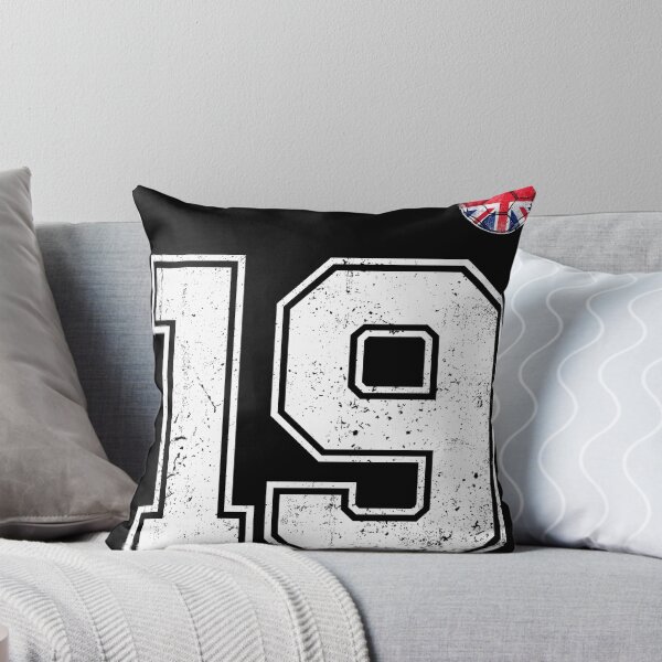 Item preview, Soccer player Jersey number 19 Uk Flag designed and sold by LiviuGligoros.