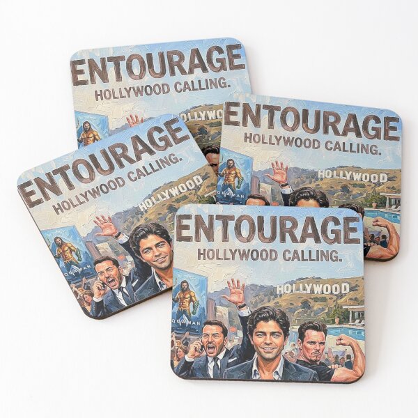 Item preview, Hollywood Calling – Entourage Fine Art Print designed and sold by Art's Diner.