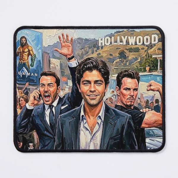 Item preview, Hollywood Calling – Entourage Fine Art Print designed and sold by Art's Diner.