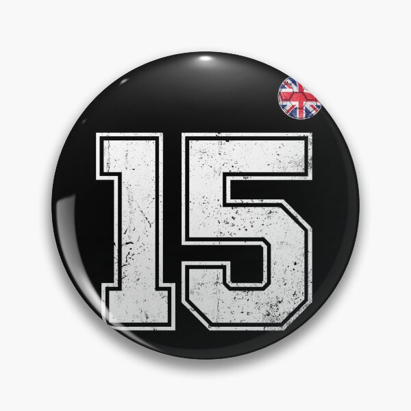 Item preview, Soccer player Jersey number 15 Uk Flag designed and sold by LiviuGligoros.