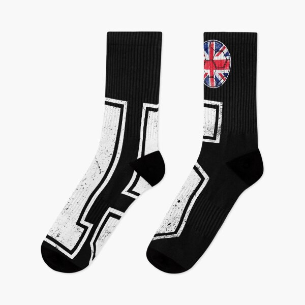 Item preview, Soccer player Jersey number 15 Uk Flag designed and sold by LiviuGligoros.