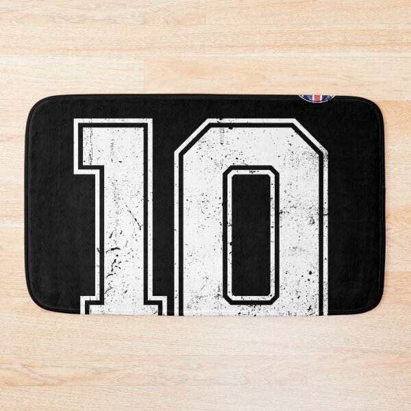 Item preview, Soccer player Jersey number 10 Uk Flag designed and sold by LiviuGligoros.