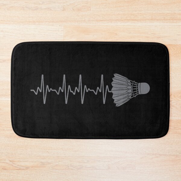 Item preview, Badminton Heartbeat Minimal Sports Line designed and sold by allistermariam.