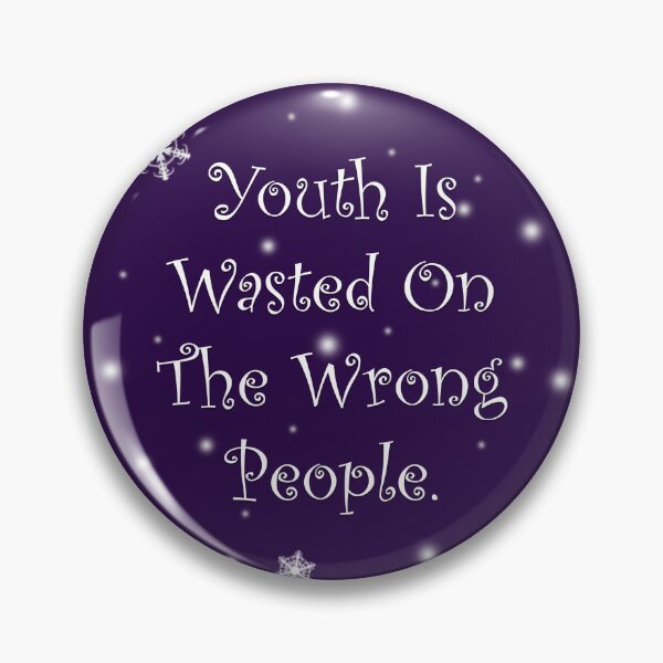 Item preview, Youth Is Wasted Flakes designed and sold by Normbot2000.