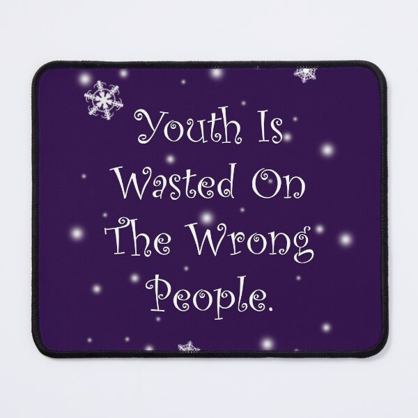 Item preview, Youth Is Wasted Flakes designed and sold by Normbot2000.