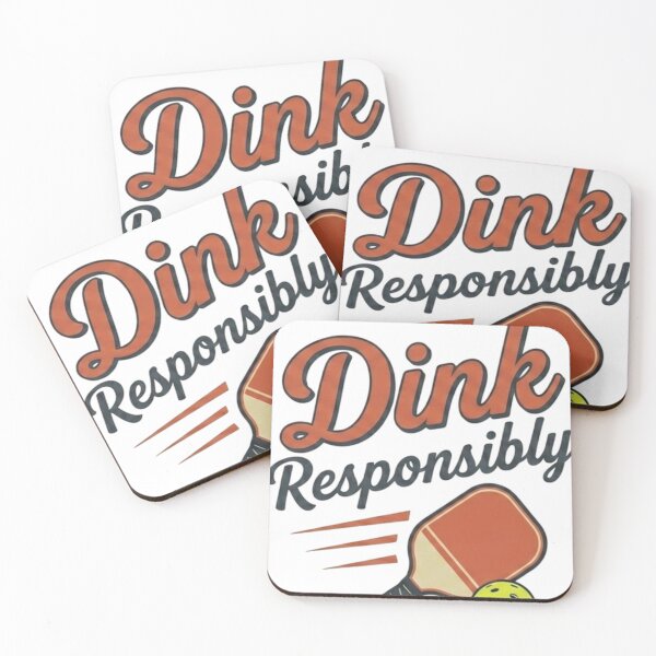 Item preview, Dink Responsibly Pickleball Shirt designed and sold by ALAPAAP.
