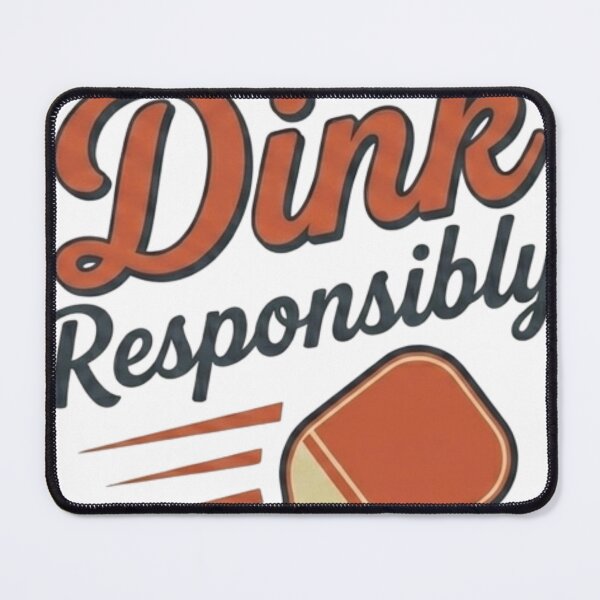 Item preview, Dink Responsibly Pickleball Shirt designed and sold by ALAPAAP.
