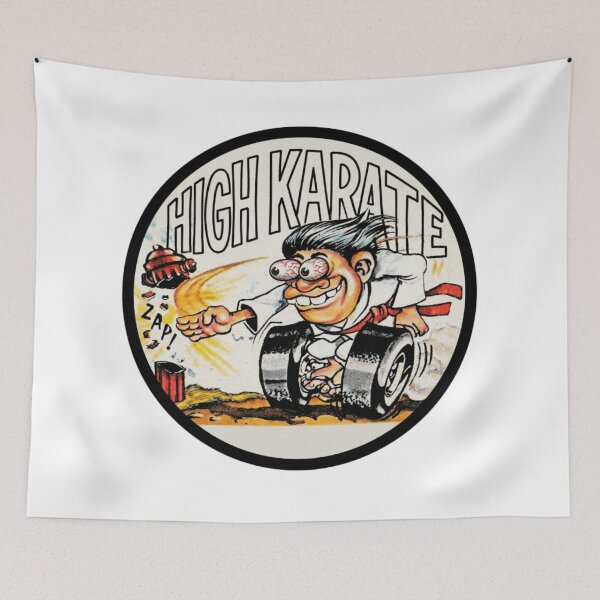 Item preview, HIGH KARATE, EYES POPPN' HYDRANT TOPPIN', RED BELT RUDY designed and sold by V3GFX.