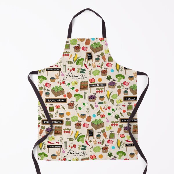 Item preview, Farmers’ market seamless pattern design designed and sold by StudioPatternBox.