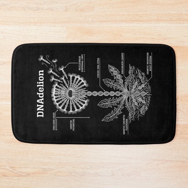 Item preview, DNA Double Helix DNAdelion Dandelion Biology Science Pun designed and sold by GrandeDuc.