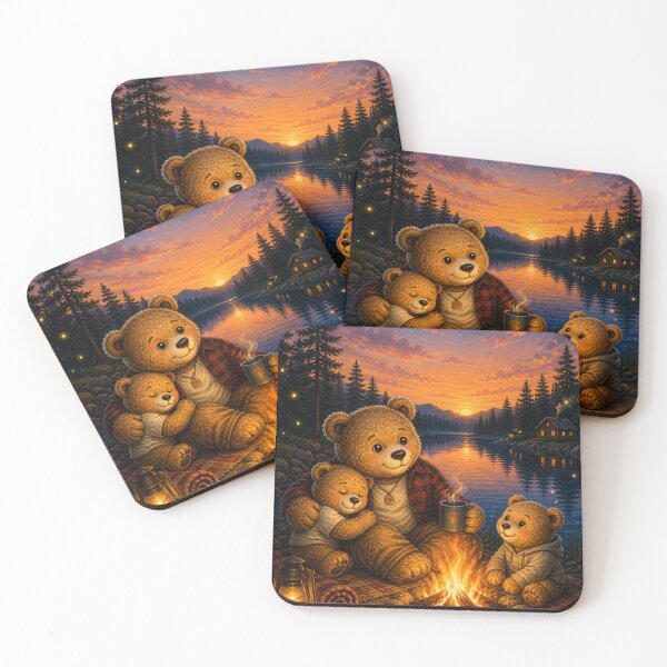 Item preview, Happy Bears Picnic in Nature designed and sold by Studios GEK.
