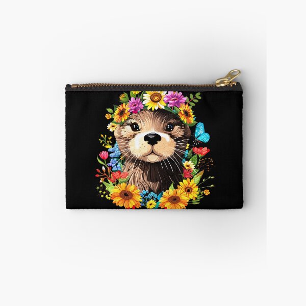 Item preview, Funny Otter Floral Colorful Boys Girls Kids designed and sold by rafaeltto.