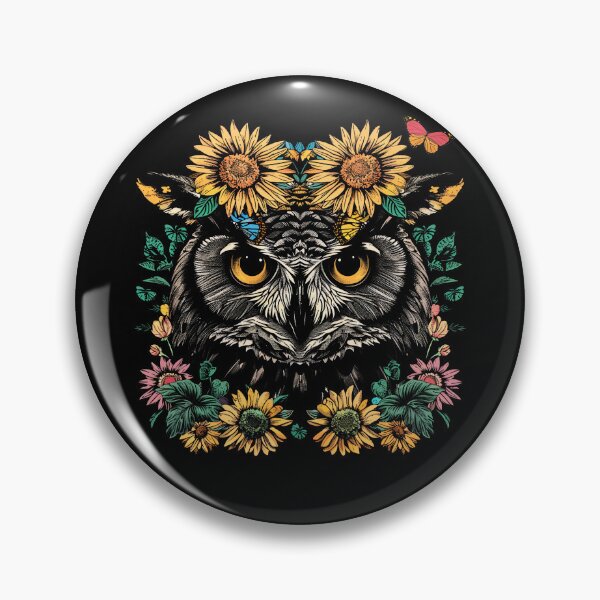 Item preview, Funny Owl Floral Colorful Boys Girls Kids designed and sold by rafaeltto.
