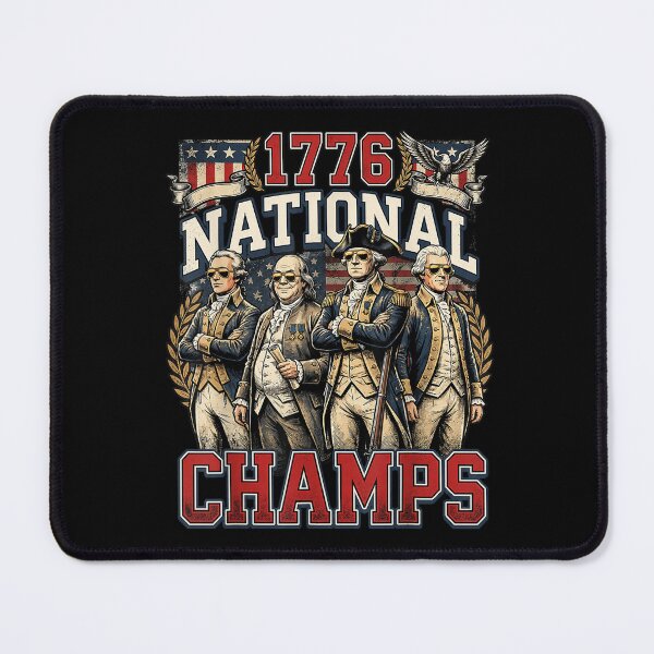Item preview, 1776 national champs funny patriotic america founding father  designed and sold by mariazin.