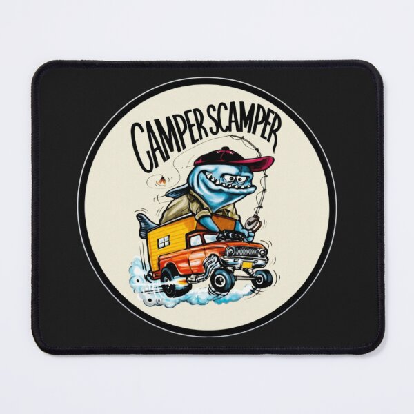 Item preview, CAMPER SCAMPER, RED TRUCK, BLUE FISH, FLY FISHIN' FLOUNDER FREAK designed and sold by V3GFX.