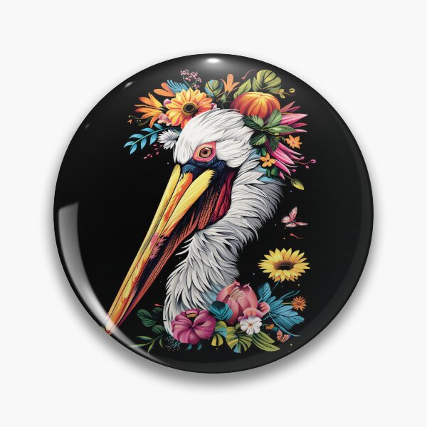 Item preview, Funny Pelican Floral Colorful Boys Girls Kids designed and sold by rafaeltto.