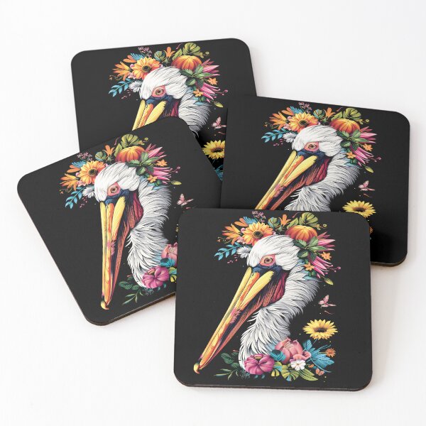 Item preview, Funny Pelican Floral Colorful Boys Girls Kids designed and sold by rafaeltto.