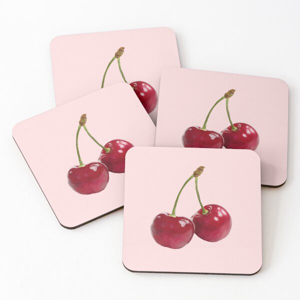 Item preview, Red Cherry Watercolor Art designed and sold by maulaniism.