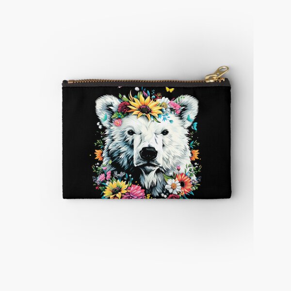 Item preview, Funny Polar Bear Floral Colorful Boys Girls Kids designed and sold by rafaeltto.