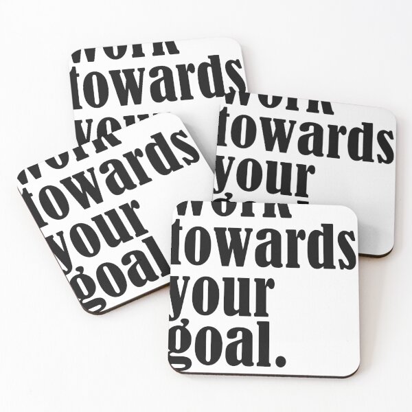 Item preview, Funny Vacation Quote – Work Towards Your Goal (Vacation) designed and sold by Calm and Antsy.