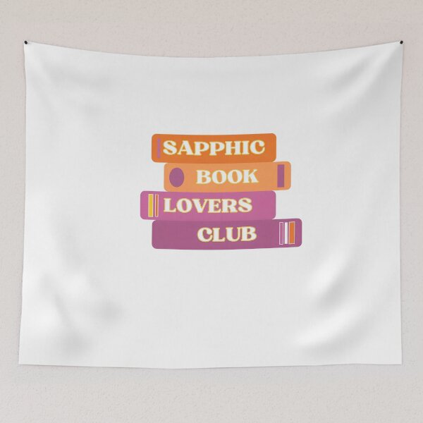 Item preview, Sapphic Book Lovers Club Design designed and sold by HUTEND.