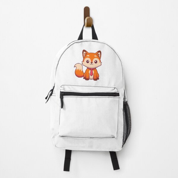Item preview, Cute Fox Wearing Red Tie Cartoon designed and sold by Nirwestwarr.