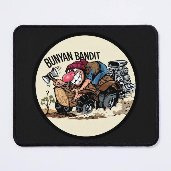 Item preview, BUNYAN BANDIT, LOG RIDE, RED NOSE, AX MAN,TINY TREE, V8 LUMBER designed and sold by V3GFX.