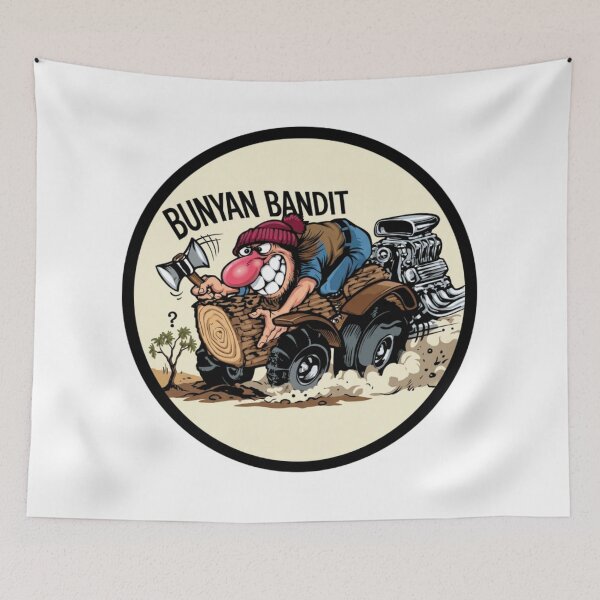 Item preview, BUNYAN BANDIT, LOG RIDE, RED NOSE, AX MAN,TINY TREE, V8 LUMBER designed and sold by V3GFX.