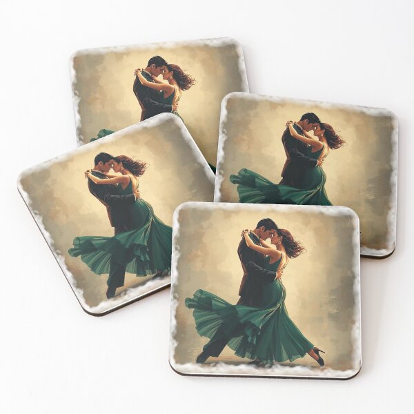 Item preview, ✨Elegant Romantic Dancing Couple Artwork✨ designed and sold by CheersTOGETHER.