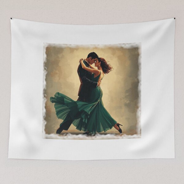 Item preview, ✨Elegant Romantic Dancing Couple Artwork✨ designed and sold by CheersTOGETHER.
